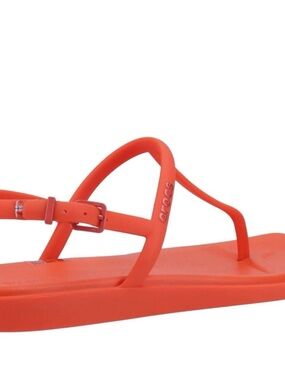 CROCS Women’s Bright Orange Miami Thong Sandals